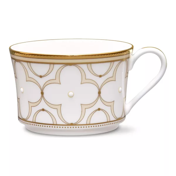 Noritake Trefolio gold Çay fincanları və nəlbəkilər