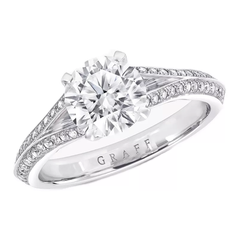 Graff RGR341-050 Üzük, 0.50 ct, F/VS1