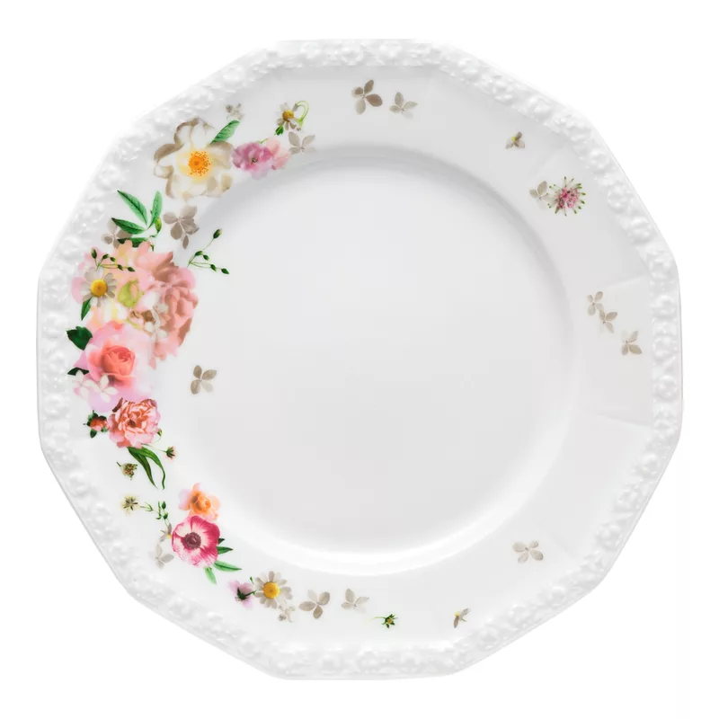 Rosenthal Maria pink rose Dinner plates