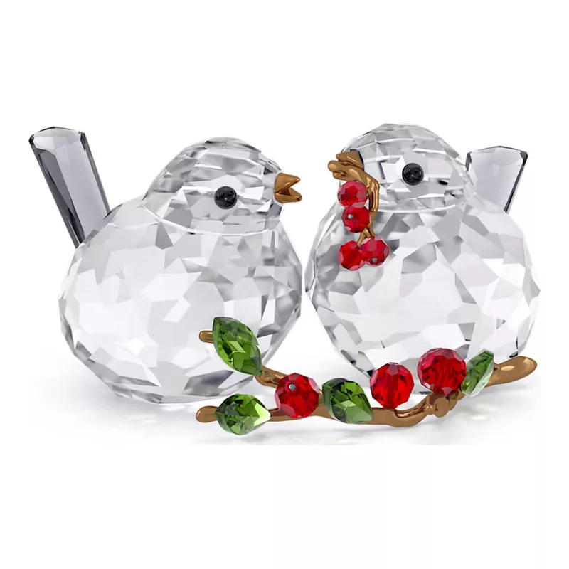 Swarovski 5701371 Heykəlcik "Quş cütlüyü və giləmeyvələr"