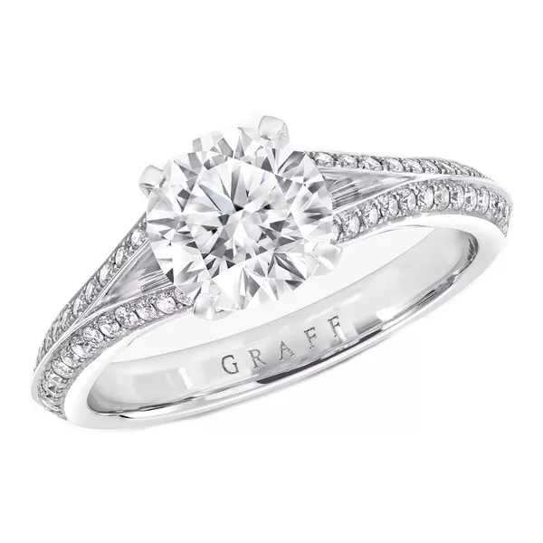 Graff RGR341-050 Üzük, 0.50 ct, F/VS1