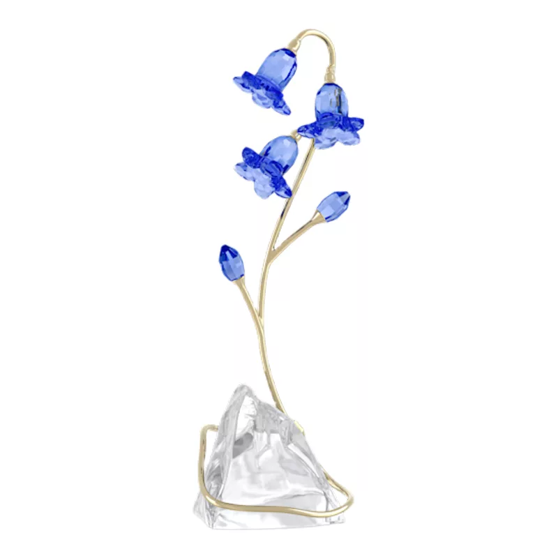 Swarovski 5719807 Heykəlcik "Mavi zınqırov çiçəyi"