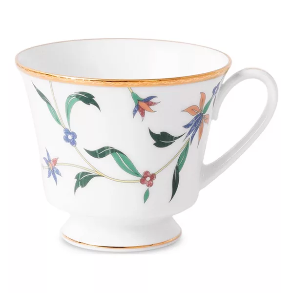 Noritake Bountiful garden Çay fincanları və nəlbəkilər
