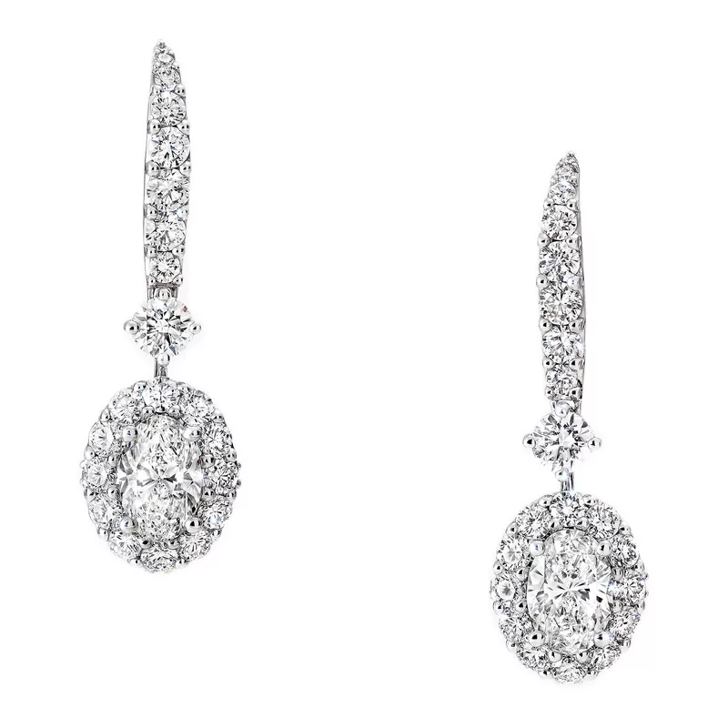 Graff RGE1523-071 Sırğalar, 0.7 ct, H/VS1/VS2