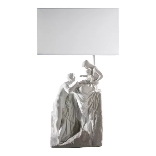Lladro 1023465 Masa lampası "Family"