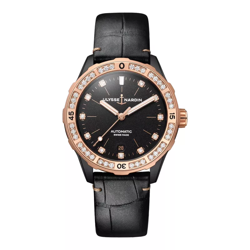 Ulysse nardin 8165182BBLACK Qol saatı