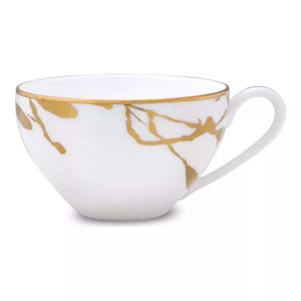 Noritake Raptures gold Çay fincanları və nəlbəkilər