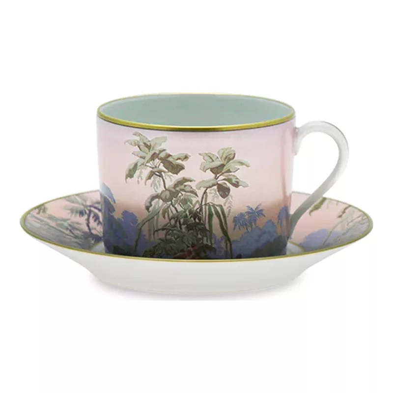 Haviland 1855-2234 Çay fincanı və nəlbəki