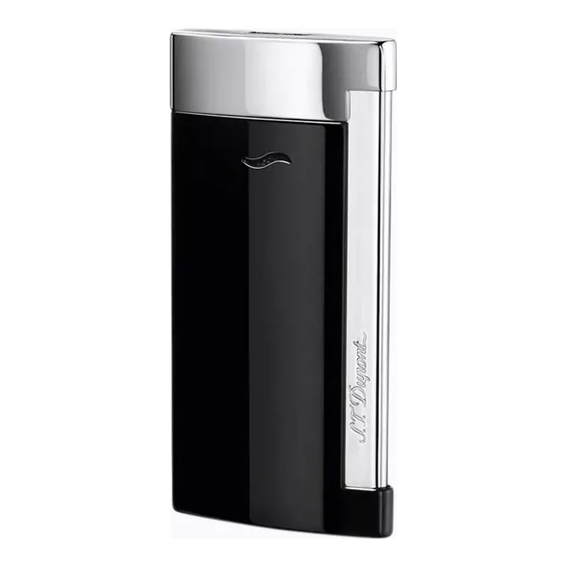 Dupont 27700 BLACK AND CHROME FINISH LIGHTER