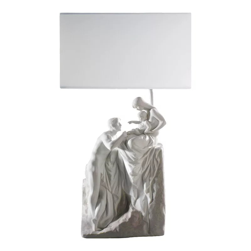 Lladro 1023465 Masa lampası "Family"