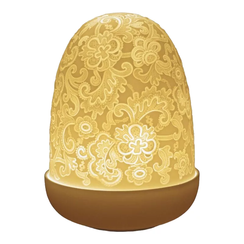 Lladro 1023890 Masa lampası "Lace Dome"
