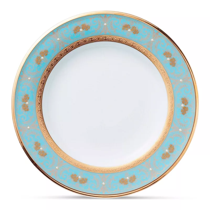 Noritake Georgian turquoise Yemək boşqabları