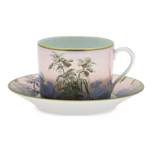 Haviland 1855-2234 Çay fincanı və nəlbəki