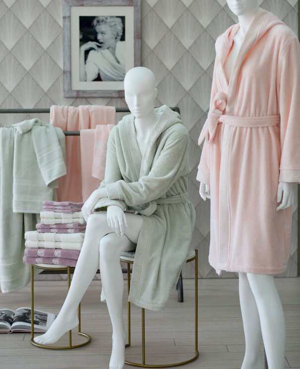 Blumarine 10230048702 Hamam xalatı, L/XL