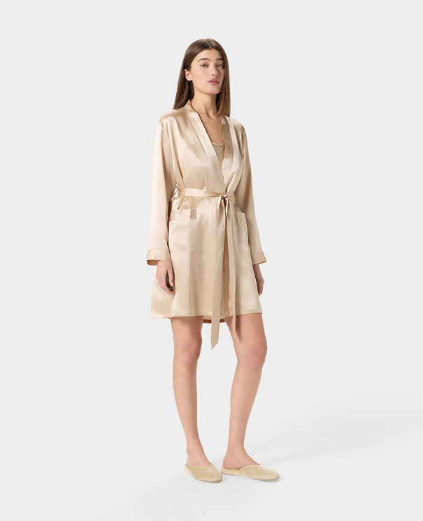 Blumarine 10230055205 Dəst: xalat və gecə köynəyi, M