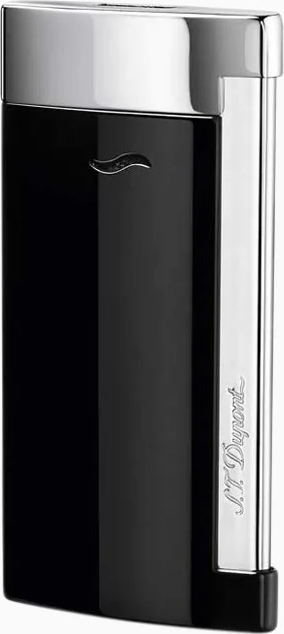Dupont 27700 BLACK AND CHROME FINISH LIGHTER