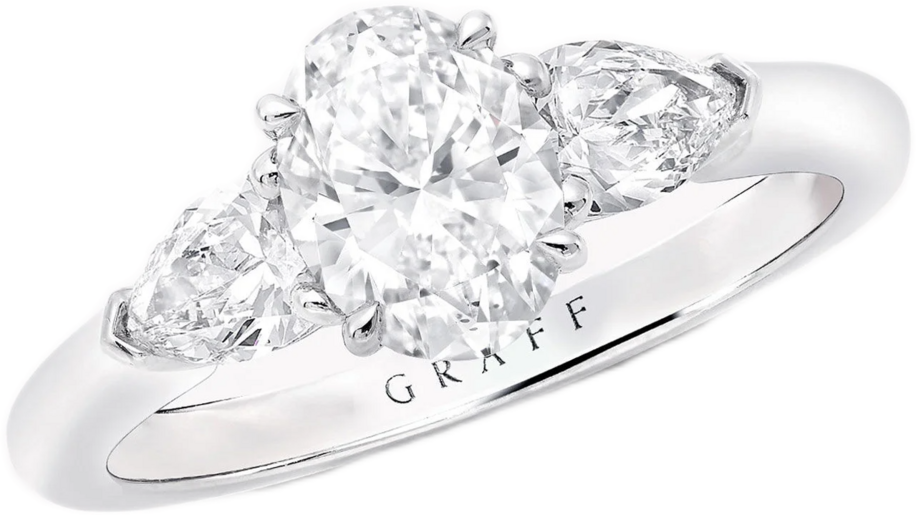 Graff OP01-050 Üzük, 0.50 ct, D/VS1