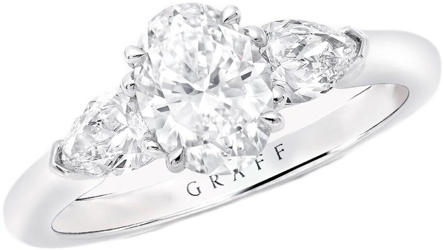 Graff OP01-050 Üzük, 0.50 ct, D/VS1