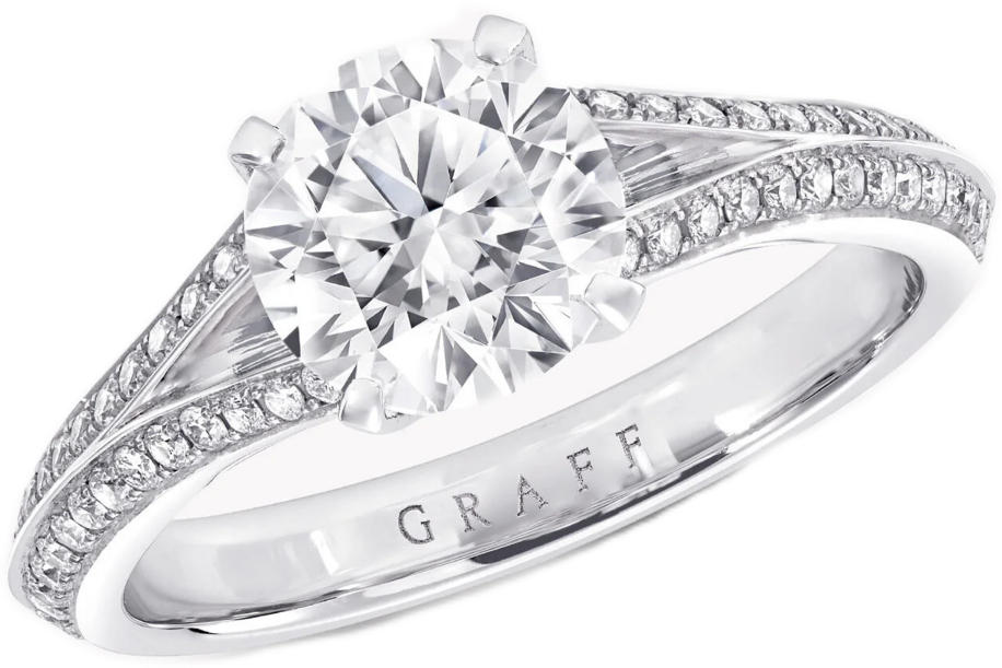 Graff RGR341-050 Üzük, 0.50 ct, F/VS1