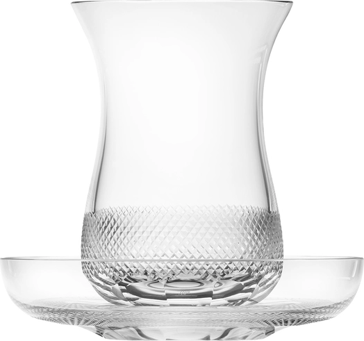 Moser 19135-01 Стакан Армуду с блюдцем