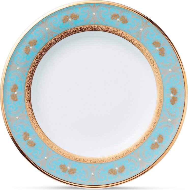 Noritake Georgian turquoise Yemək boşqabları