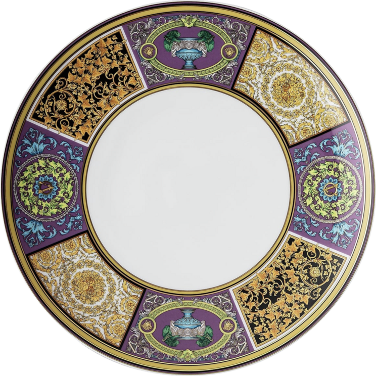 Versace 19335-403728-10229 Yemək boşqabı