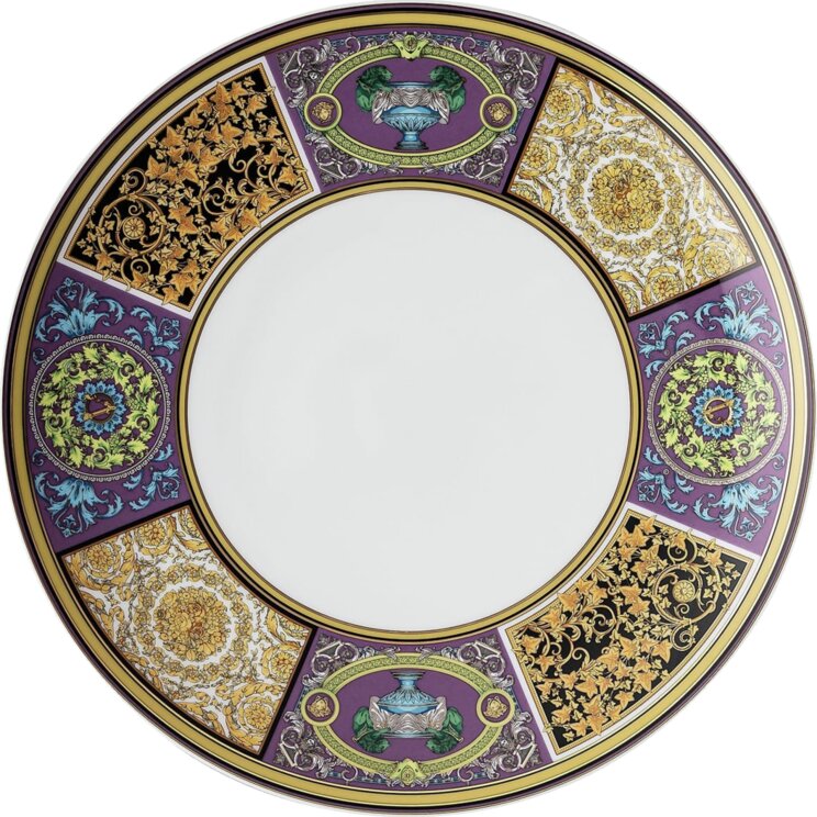 Versace 19335-403728-10229 Yemək boşqabı