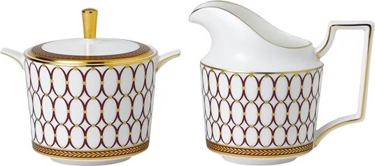 Wedgwood 1058819 Şəkər və qaymaq qabı